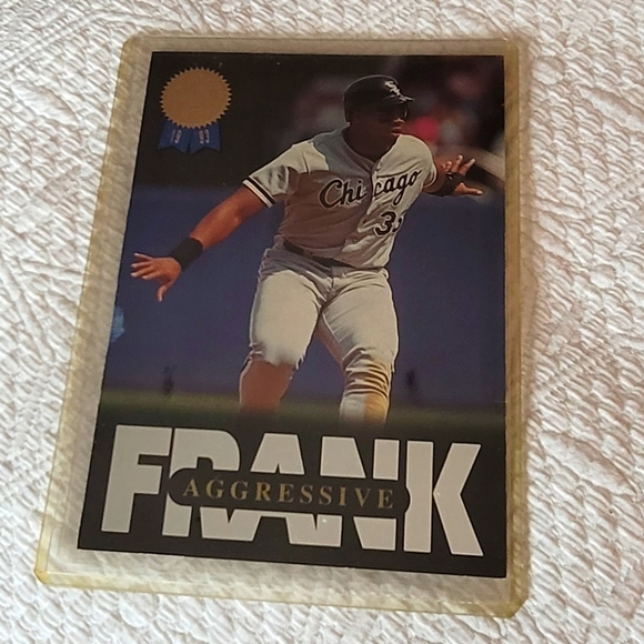 leaf Other - Frank Thomas 1993 Leaf PREPARATION  Baseball Card # 1 Of 10 Chicago White Sox NM